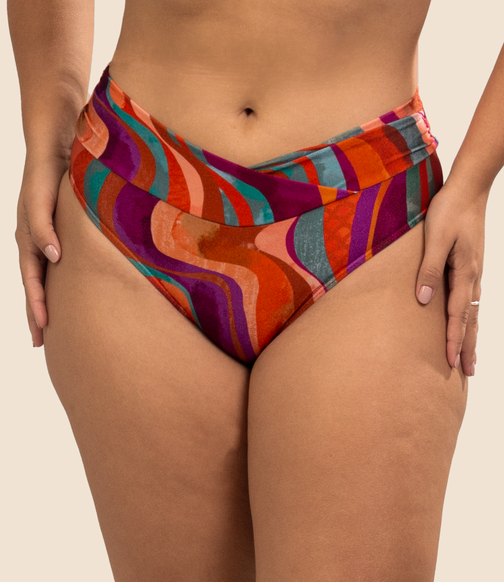 Calcinha hot pants estampada Betina