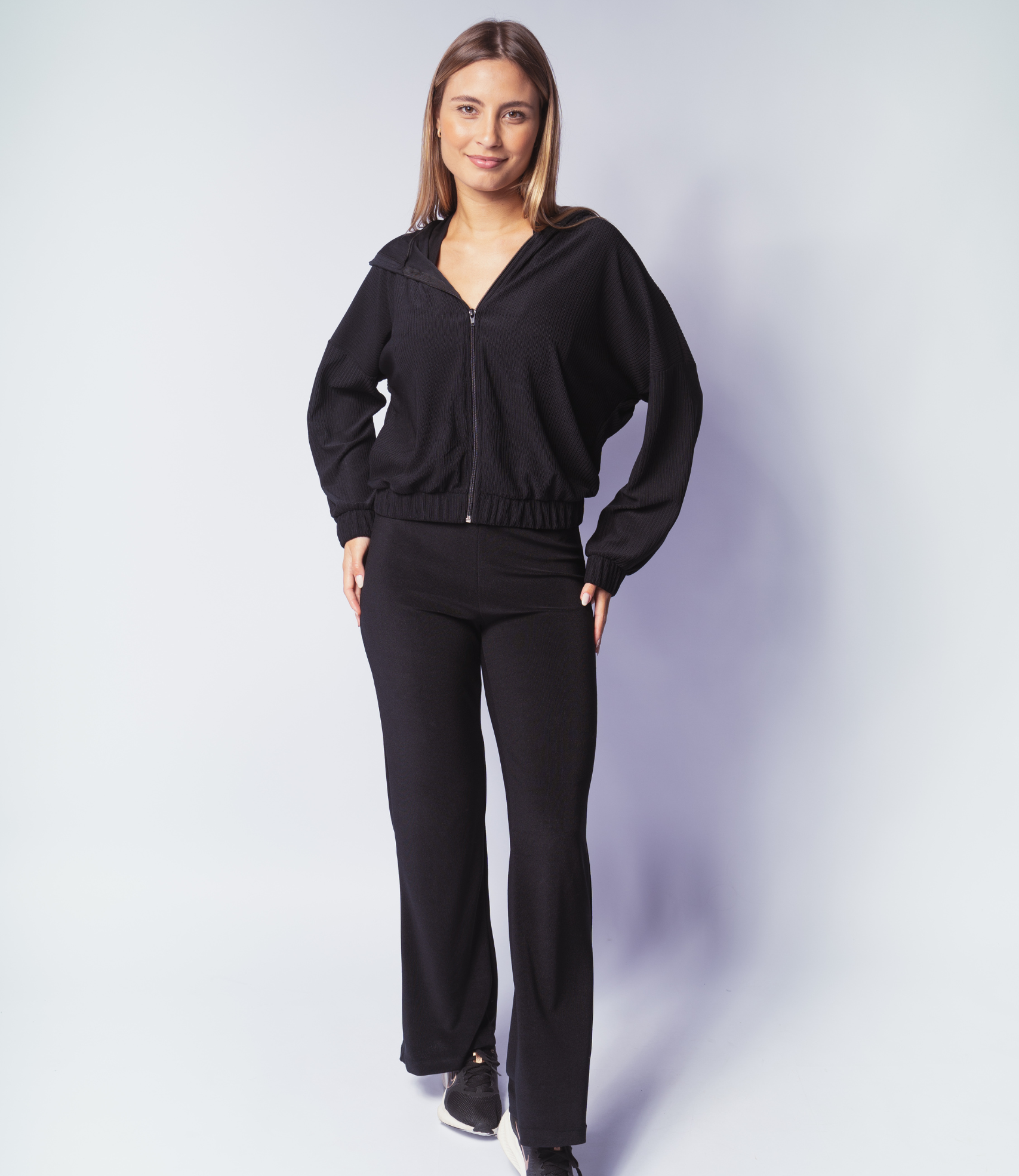 Conjunto Home Wear Plush Canelado Luiza