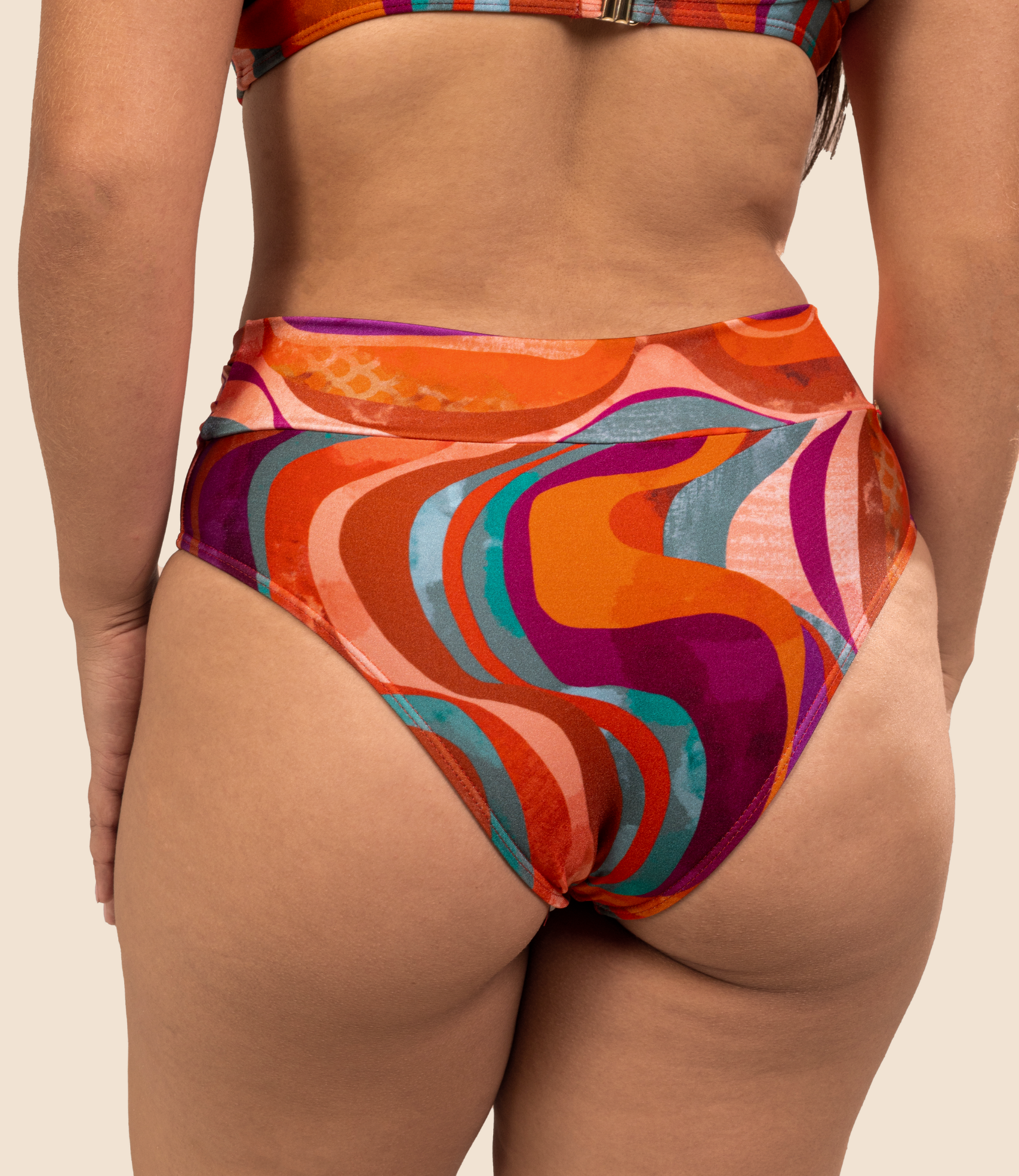 Calcinha hot pants estampada Betina