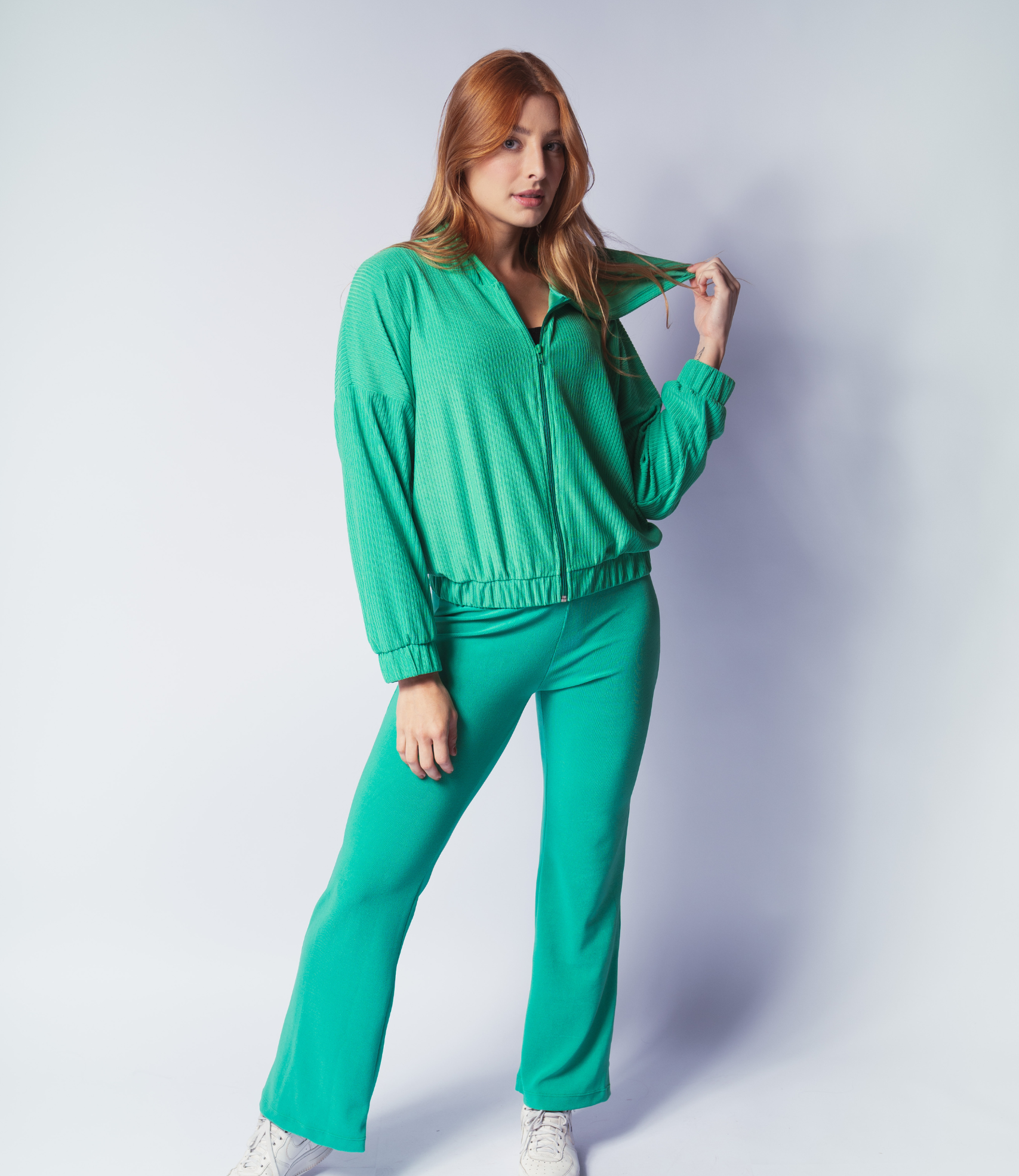 Conjunto Home Wear Plush Canelado Luiza