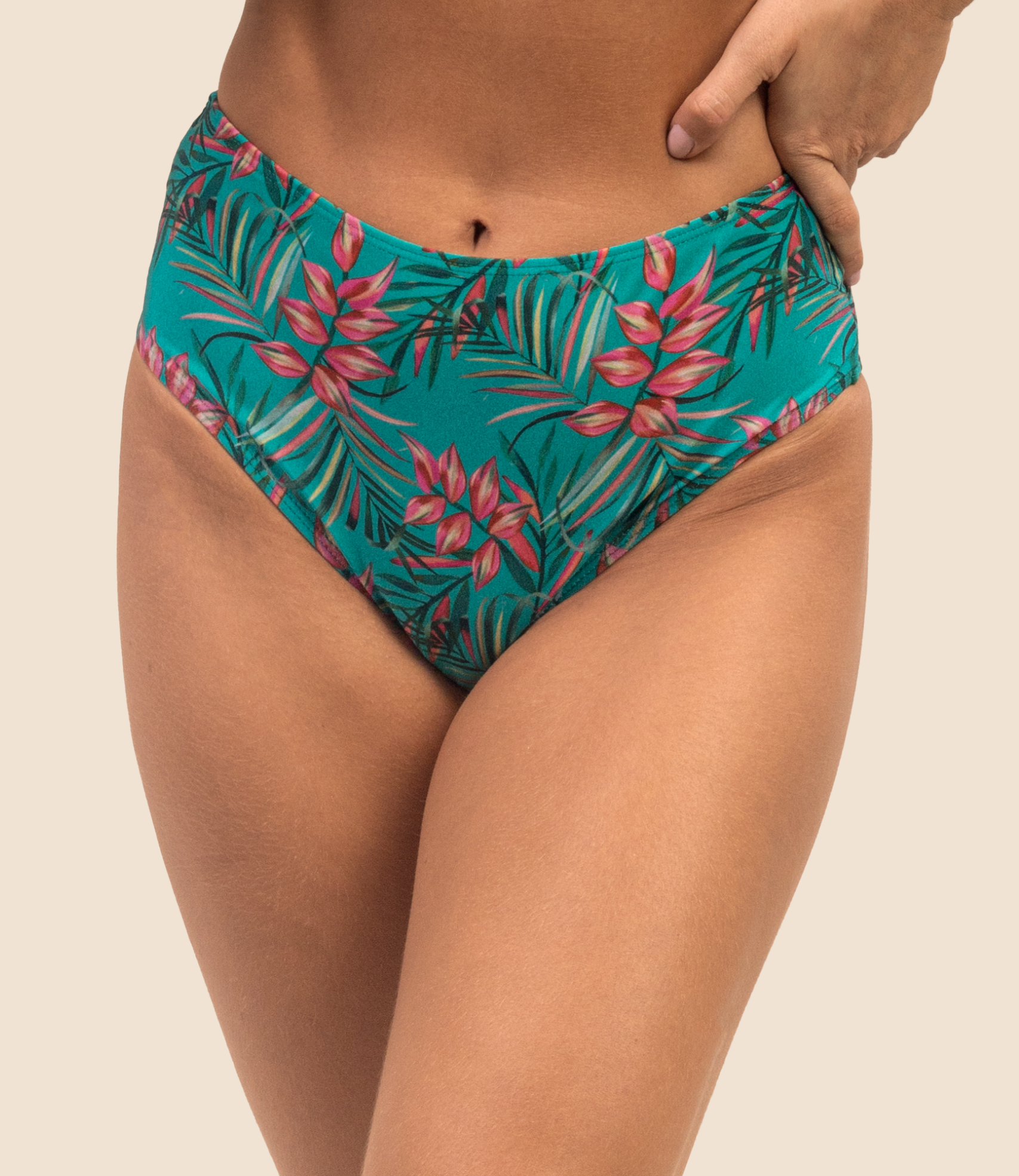 Calcinha De Biquini Hot Pants Estampada Alice