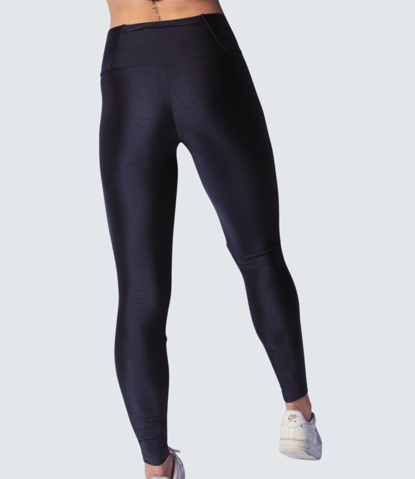 Calça Legging Lisa Trilobal Bolso No Cós Elly