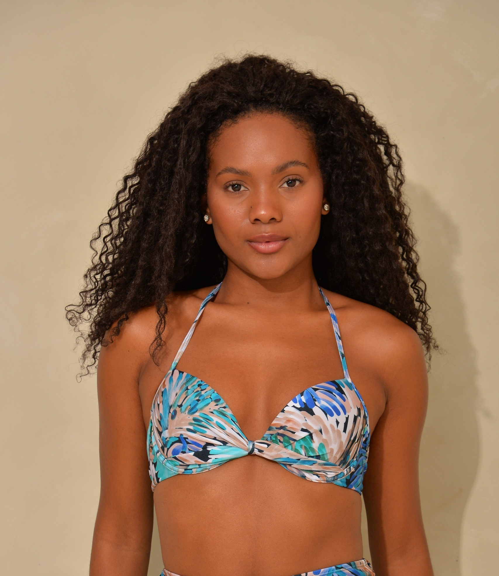 Top Meia Taça Estampado - Mirella