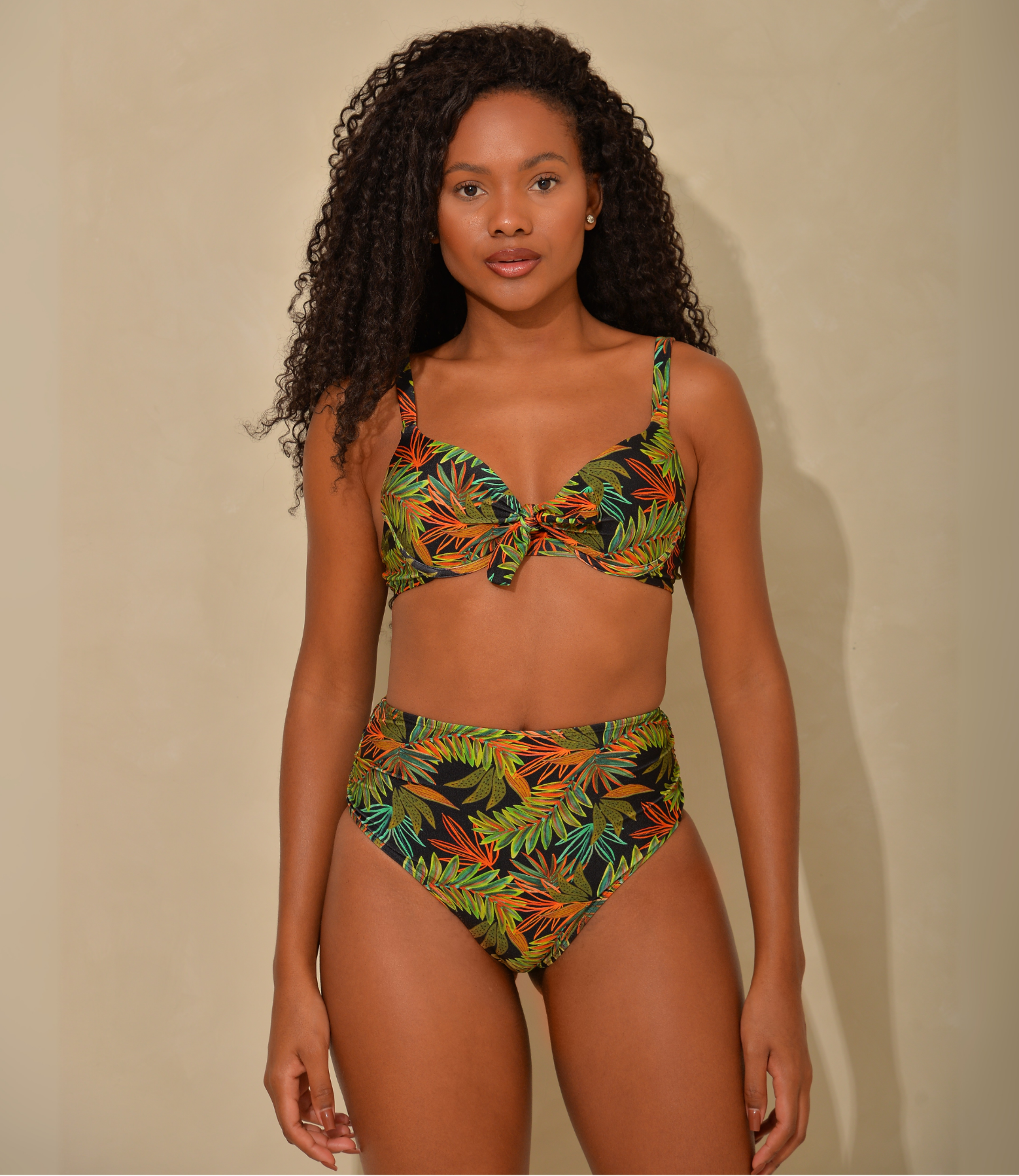 Conjunto Estampado - Top Natália & Calcinha Darya