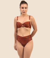 TOP MEIA TAÇA CLÉO + CALCINHA HOT PANTS BIANCA