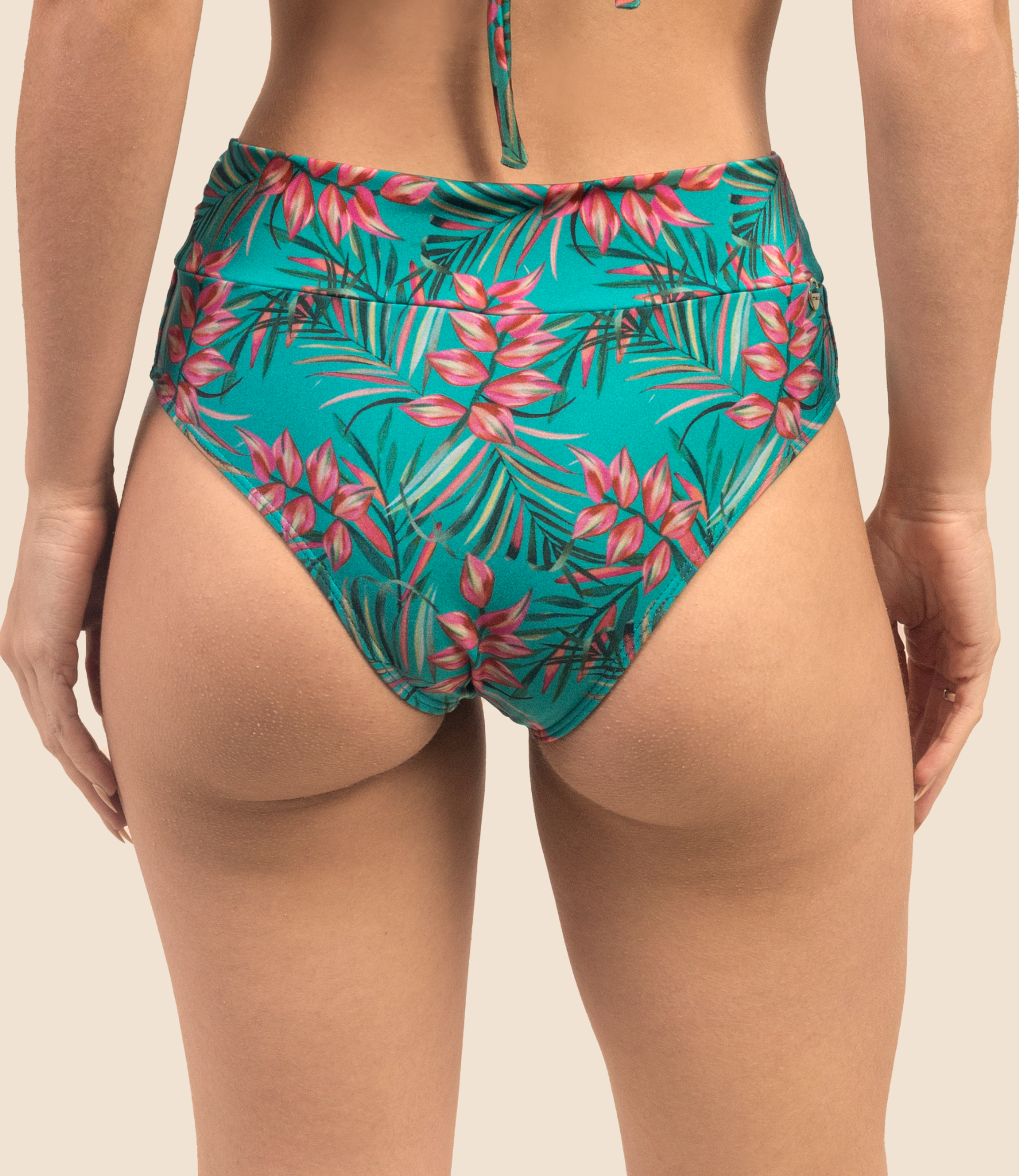 Calcinha hot pants estampada Betina