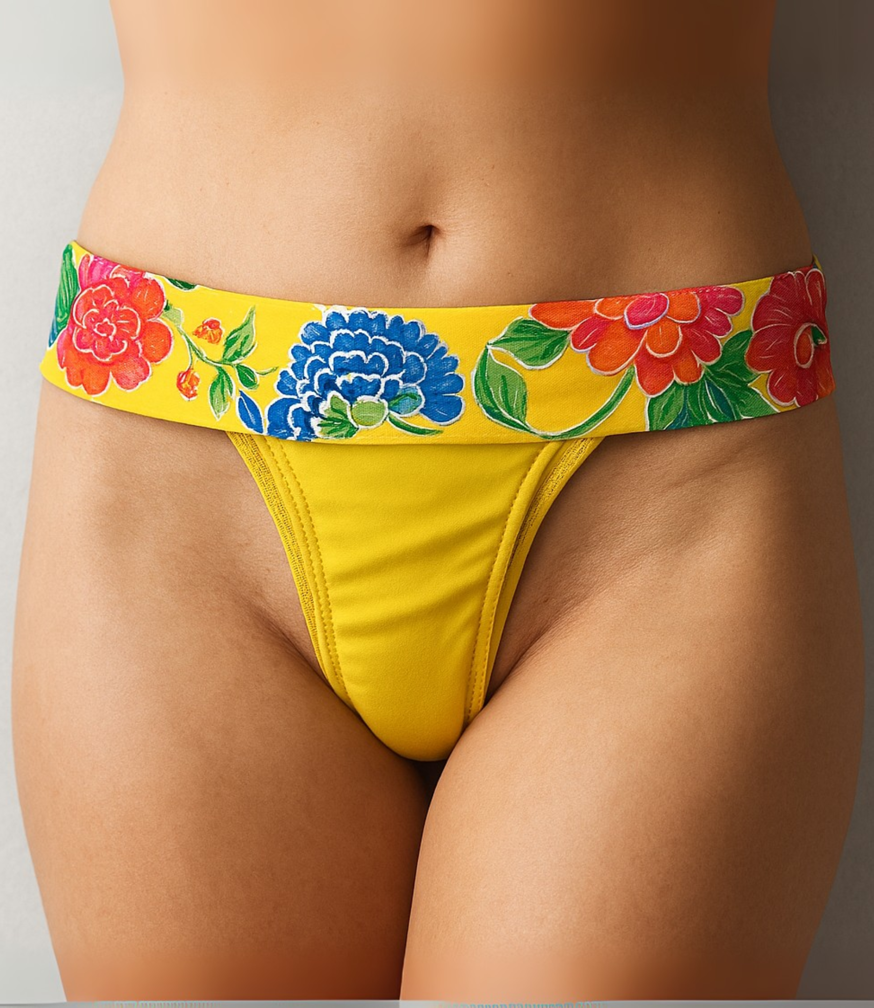Calcinha Estampada Cós Largo