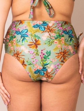 Calcinha de Biquíni Hot Pant com Amarração Lateral Marcela - 511 - Estampada