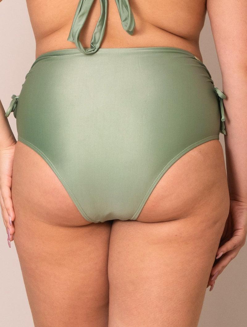 Calcinha de Biquíni Hot Pant com Amarração Lateral Marcela - 511 - Lisa