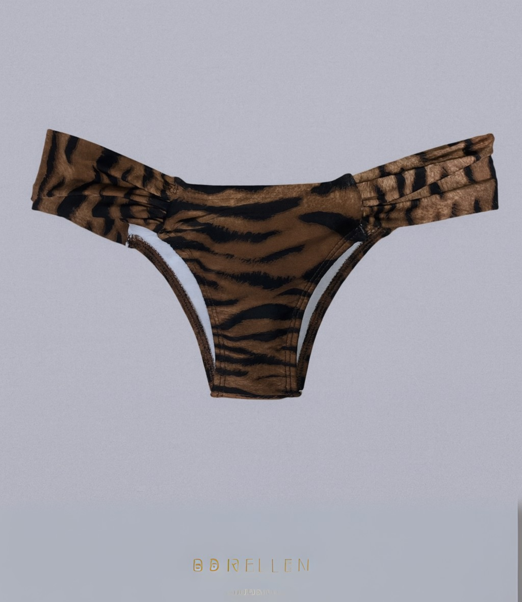 Calcinha com Laterais Torcidas Estampada