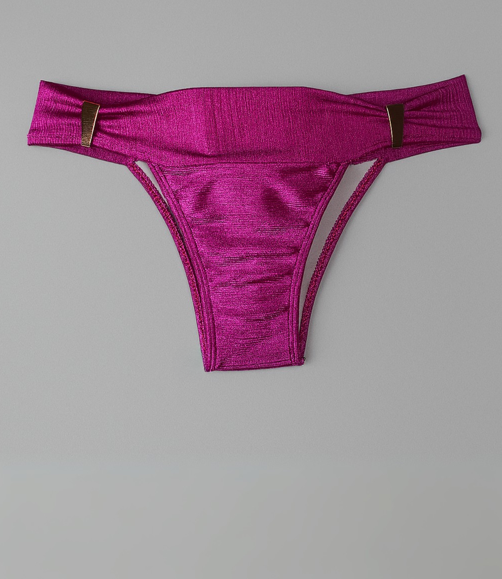 Calcinha Aviamento Lateral Trilobal Lisa