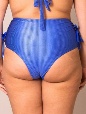 Calcinha de Biquíni Hot Pant com Amarração Lateral Marcela - 511 - Texturizada